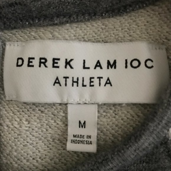 Derek Lam x Athleta Colorblock Dress, Gray & White - Picture 3 of 3